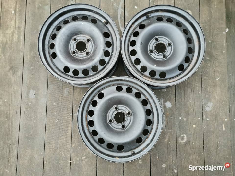 felgi stalowe 15 4x100 et35 OPEL Średnica 15" Lubicz Górny sprzedam