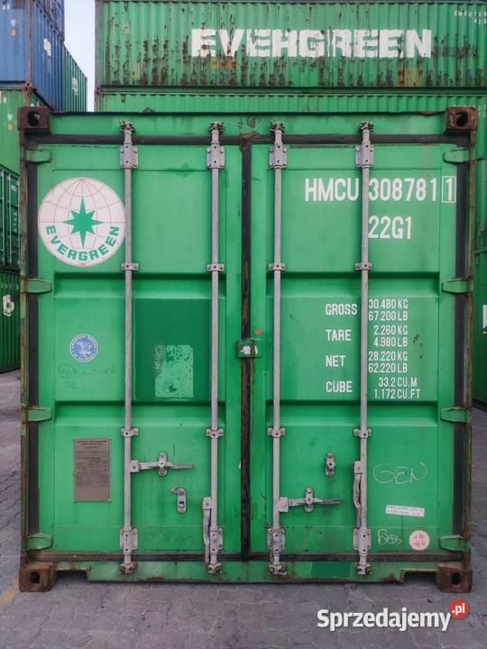 Kontener morski magazynowy 20DV 6 metrowy Ciechanów