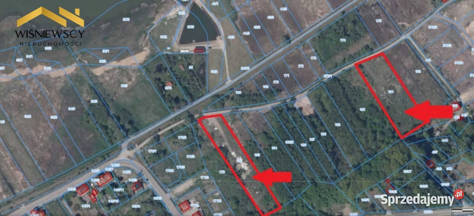 Działki Zalewem Suchacz 05ha i 046ha 64m2