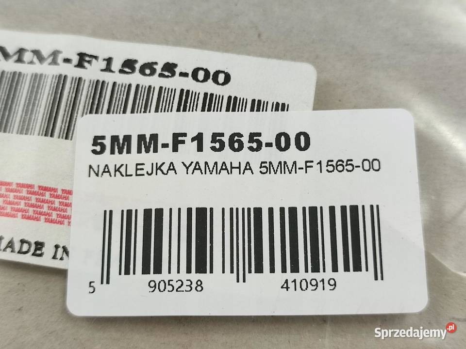 NAKLEJKA BWS NA CZACHĘ YAMAHA CW50 BWS 2000 Emblematy sprzedam