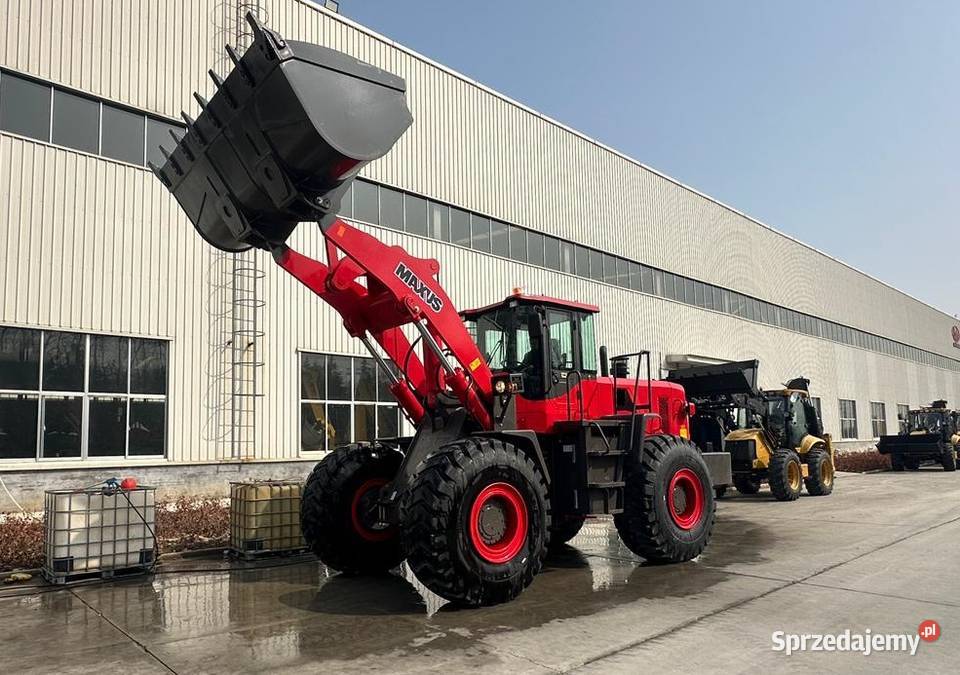 Refundacja 50 Ładowarka kołowa Maxus Steyr 6 TON Aleksandrów Łódzki