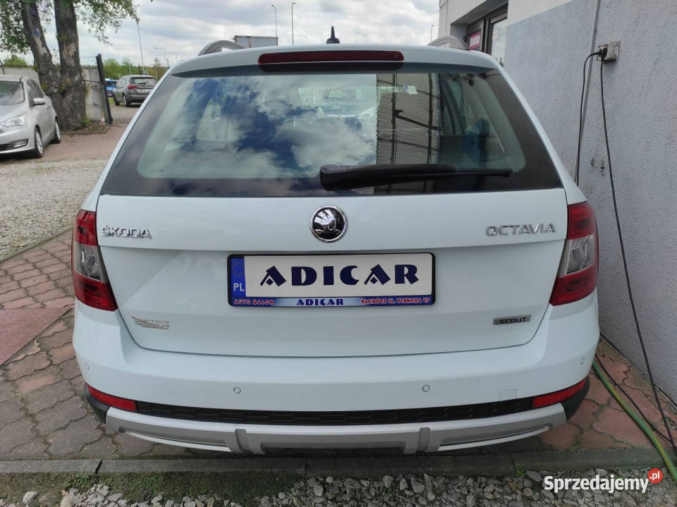 koda Octavia SCOUT 4X4 tempomat 6biegów bluetooth Racibórz