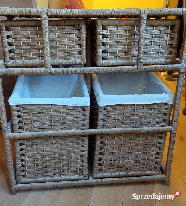 Komoda ratanowa idealna do pokoju dziecka 68cm Warszawa