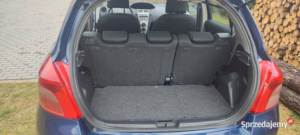 Toyota Yaris II 2007 10 bezwypadkowa granatowy Narew