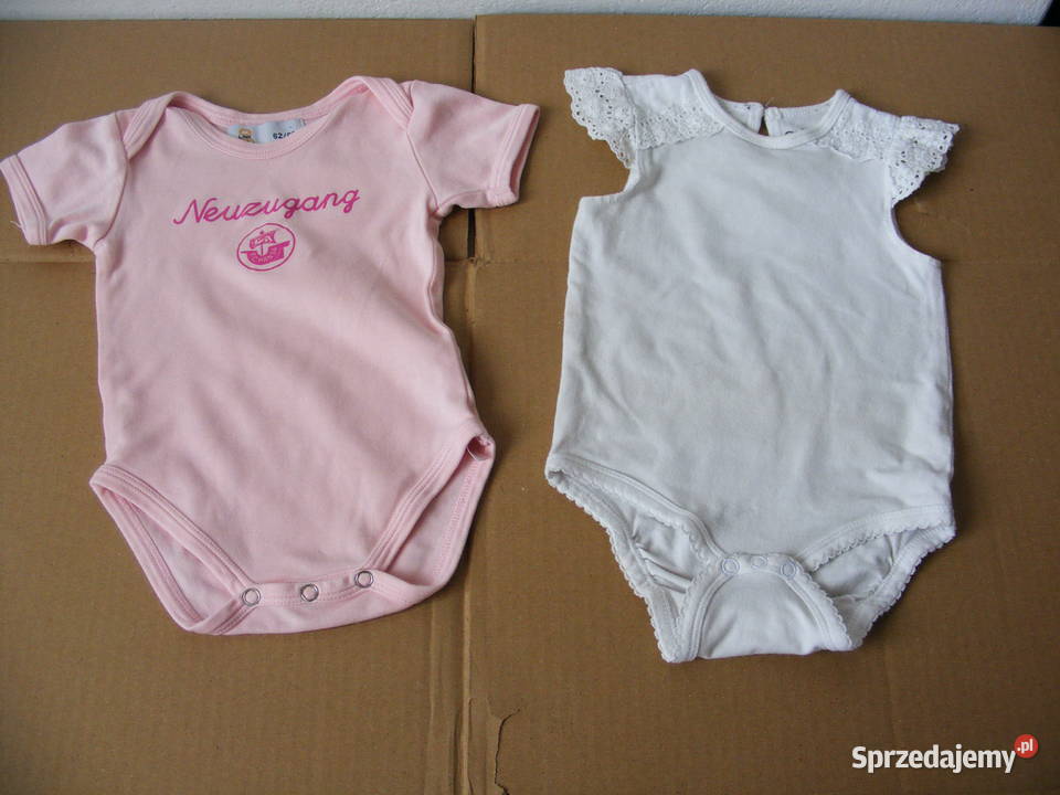 Ubranka dziecięce 68 body kaftanik bluzeczki Oborniki Śląskie sprzedam