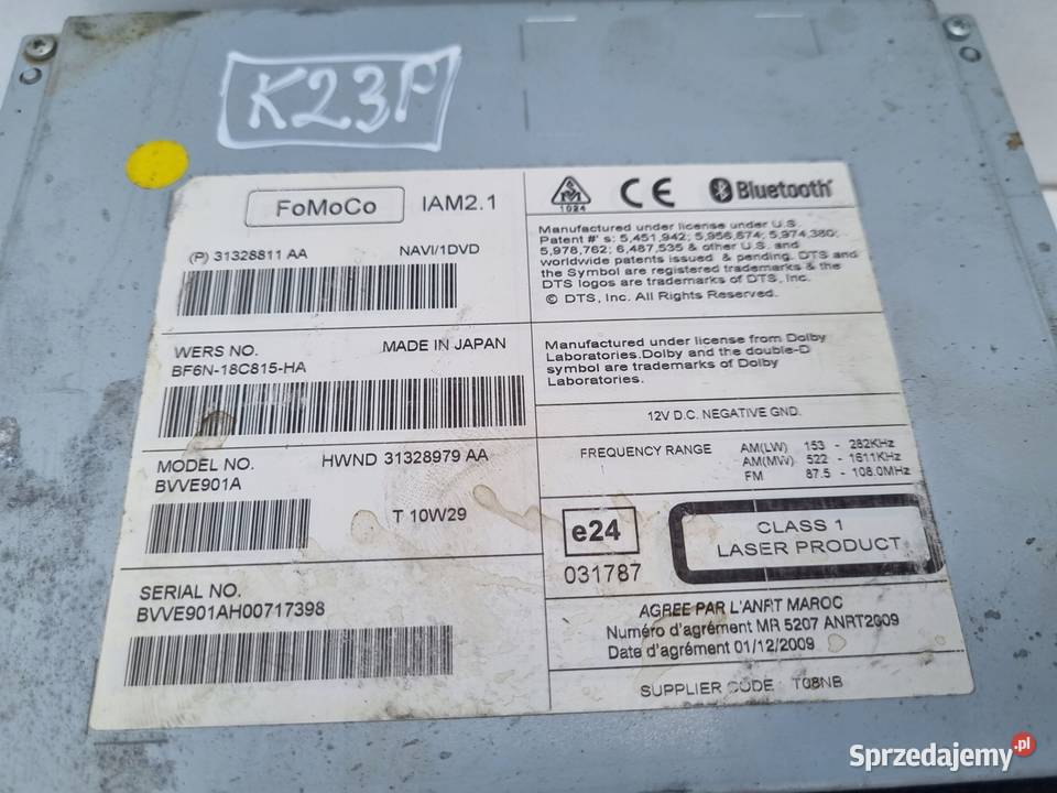 Volvo V60 I S60 II XC60 I CZYTNIK NAWIGACJI osobowe Chełm