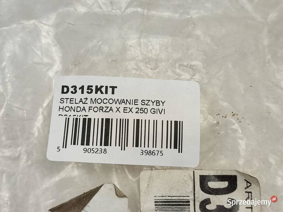 STELAŻ MOCOWANIE SZYBY HONDA FORZA 250 X EX 2008