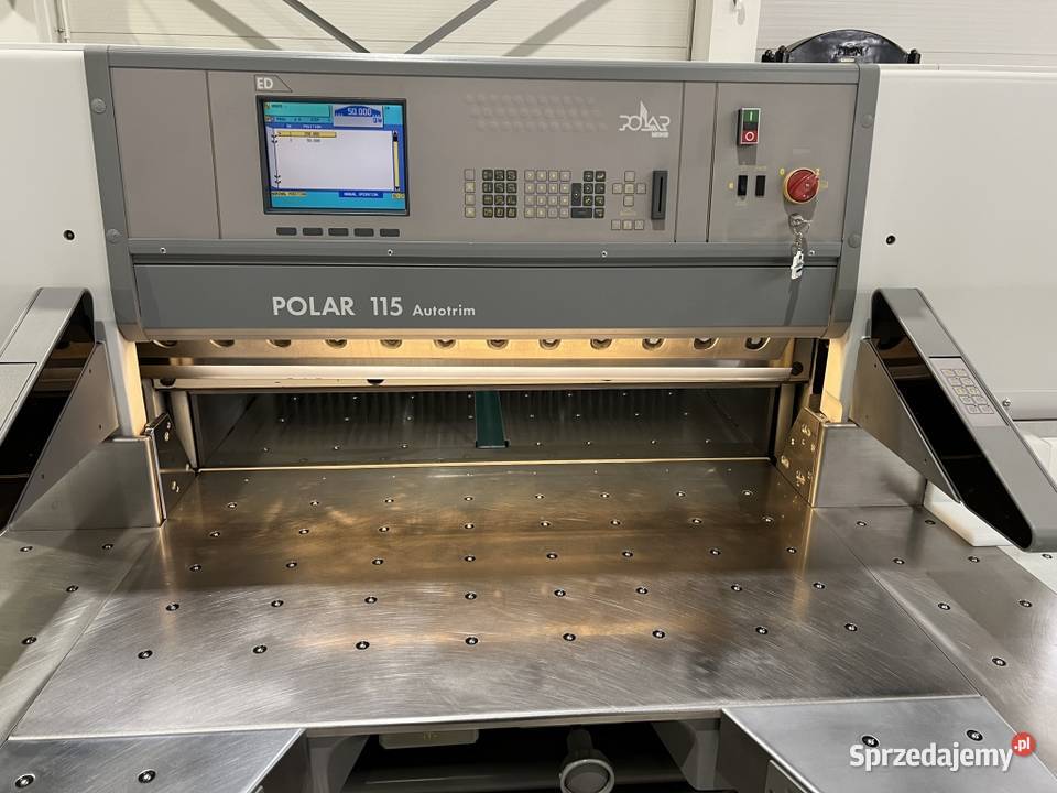 Gilotyna do cięcia papieru POLAR 115ED Autotrim Radom sprzedam