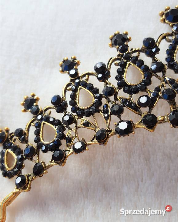 Nowa korona diadem tiara opaska złoty kolor zachodniopomorskie Szczecin