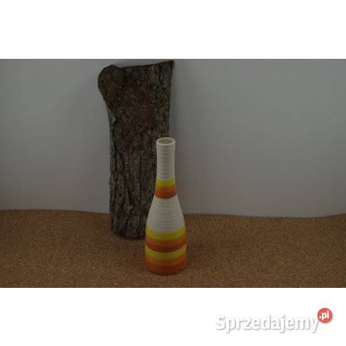 Wazon IKEA ceramiczny retro vintage pomarańczowy sprzedam