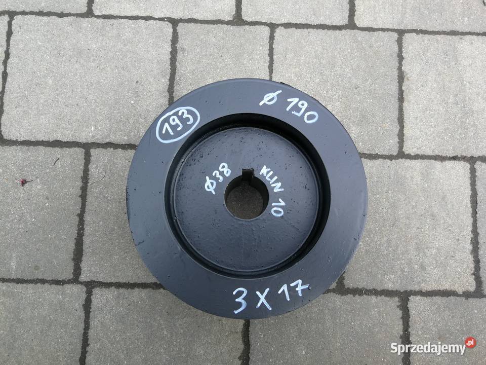 Koło pasowe 190mm pas HB 3x17mm