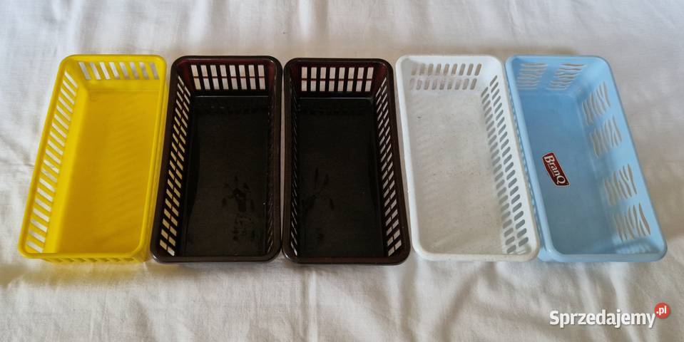 Koszyki plastykowe 5 4 kolory Warszawa