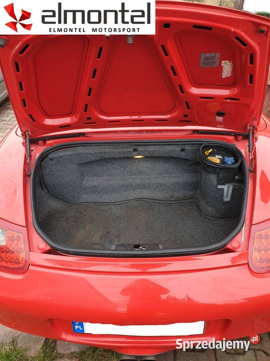 PORSCHE BOXSTER 986 1997 25 204 piękny zamiana czerwony Krasnystaw