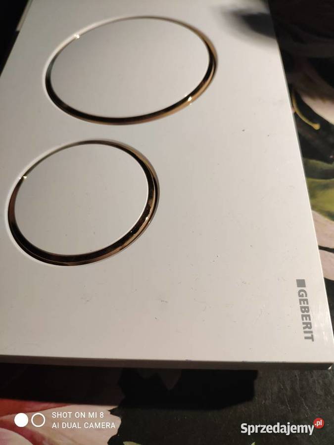 Przycisk GEBERIT Omega 20 białozłoty Słupsk