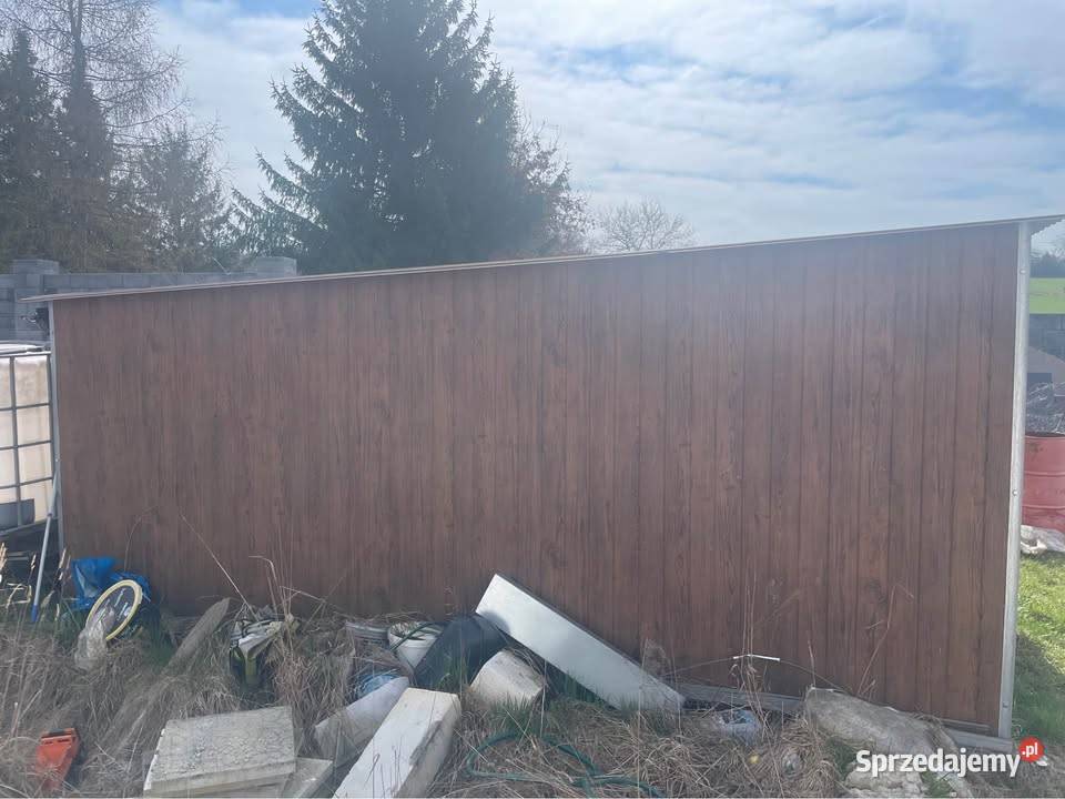 Garaż Blaszak Okleina 5 na 3m łódzkie Zgierz sprzedam