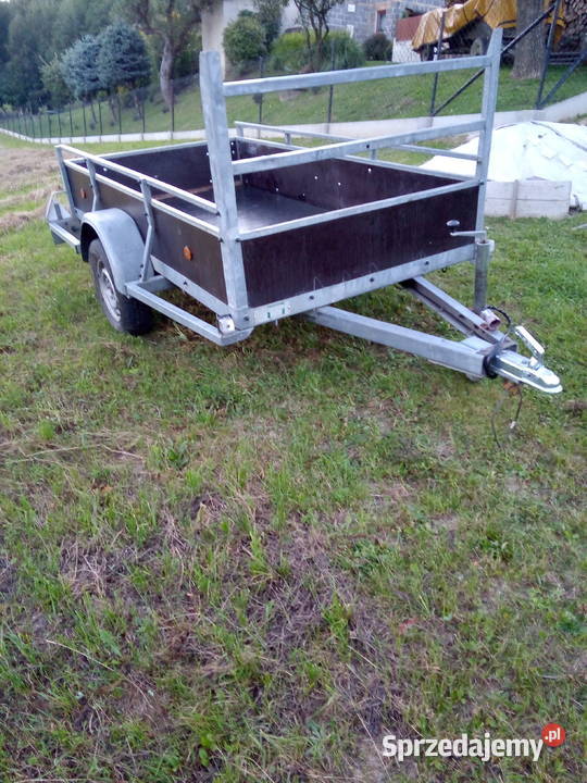 Przyczepka Holenderska Atec 135x250 100sprawna Do samochodów osobowych Głobikówka