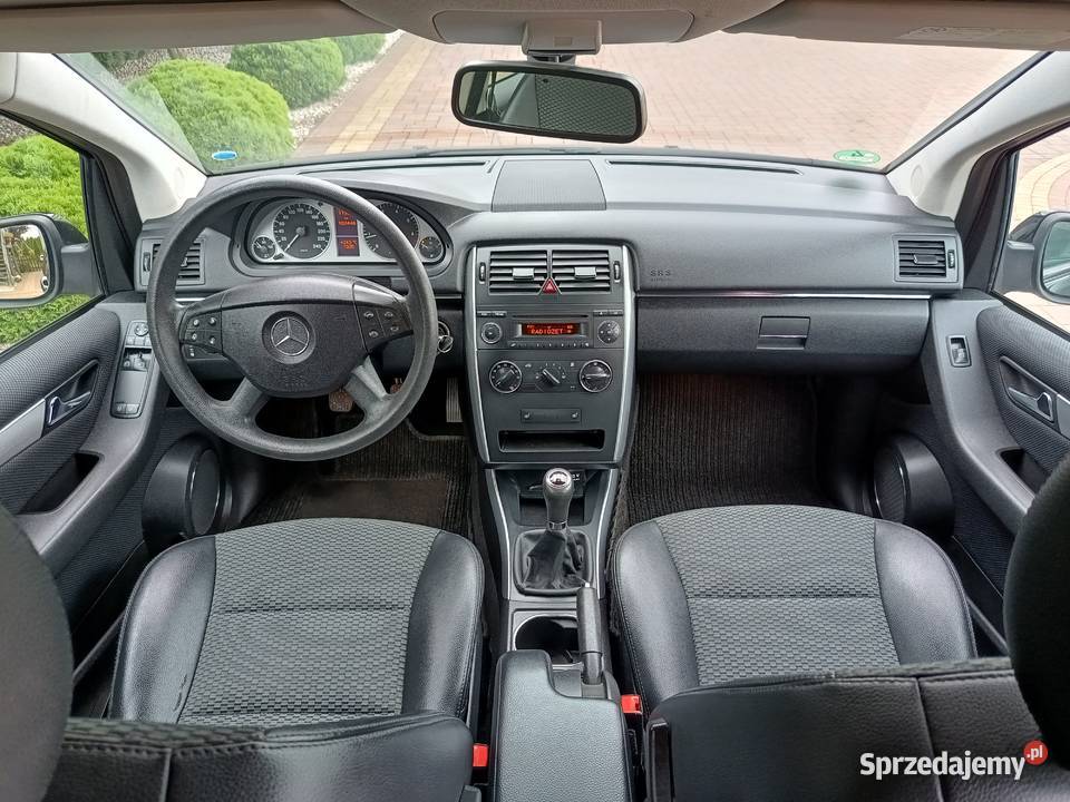 Mercedes B150 Lift 2008r 15i 95 102000 ŁADNY z ESP wielkopolskie Witkowo