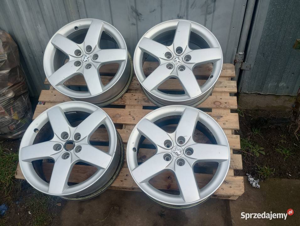 Alufelgi Przelotowe 17 5x108 Peugeot 407 605 607 kujawsko-pomorskie Włocławek