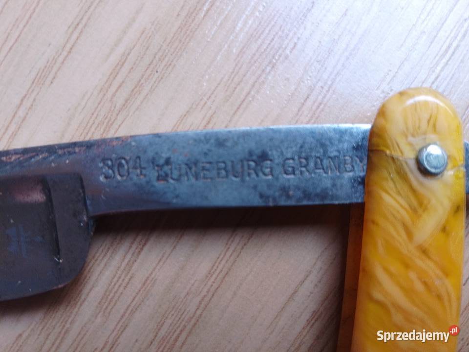 Brzytwa do golenia Luneburg Granby Antyki Pszczyna