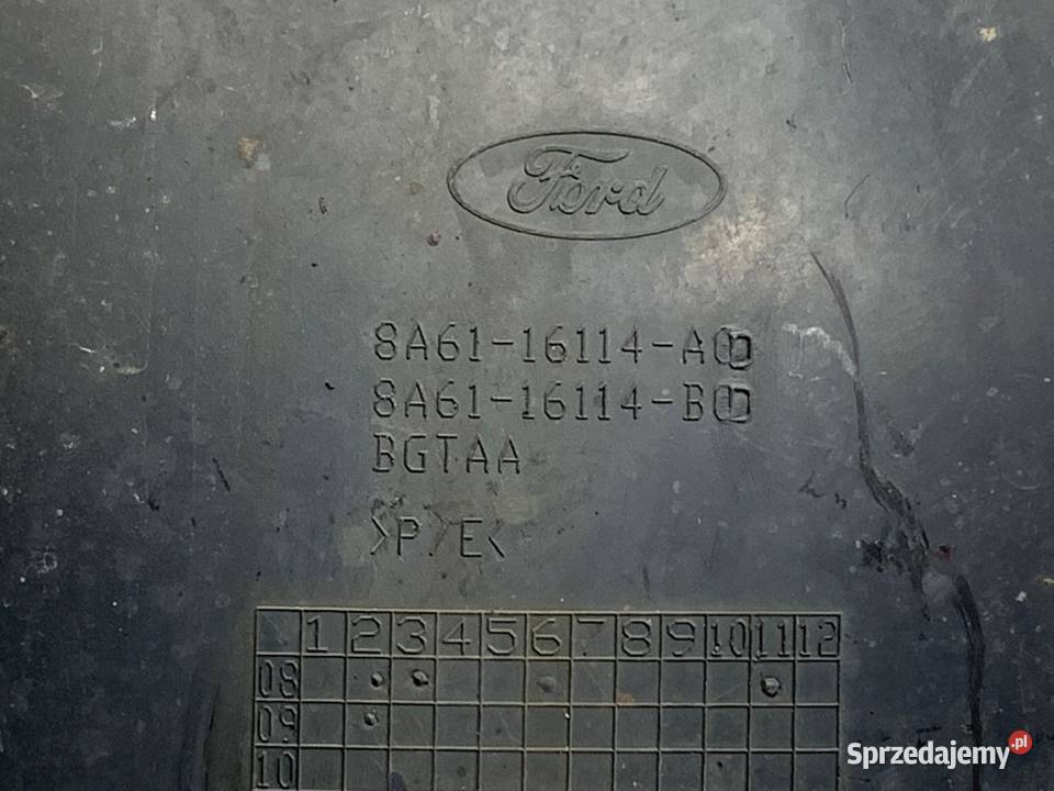 NADKOLE PRAWY PRZÓD FORD FIESTA MK7 8A6116114AD