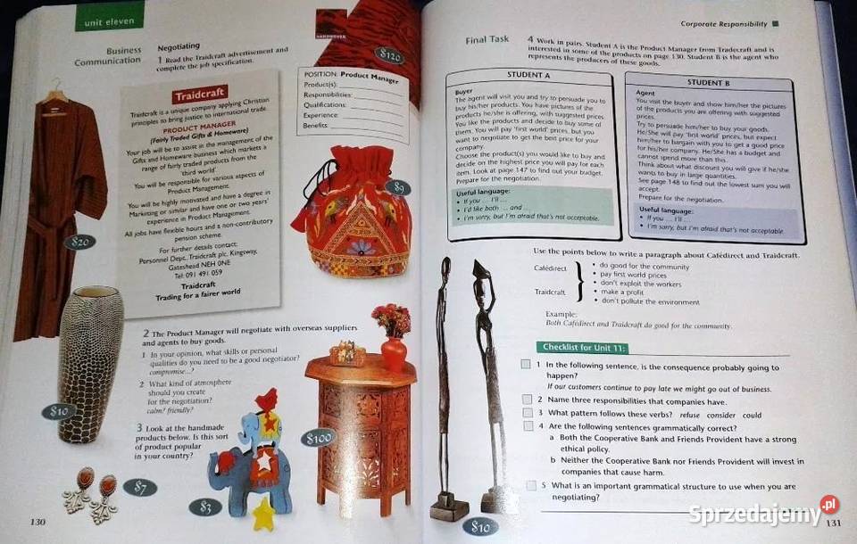 First insights into business Students book Sue Chełm