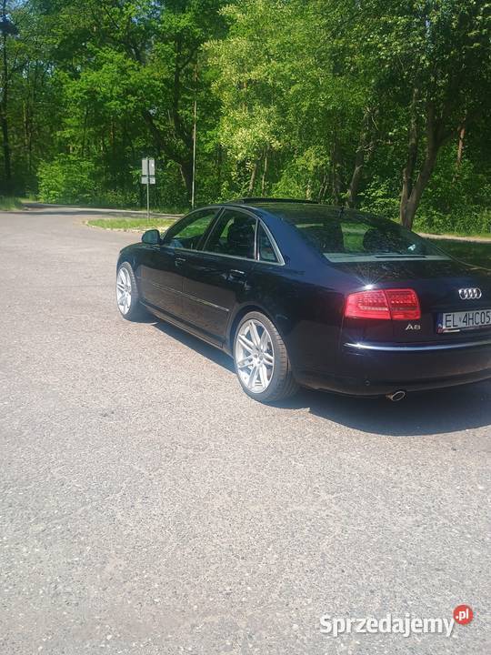 Audi a 8 czarny Koty