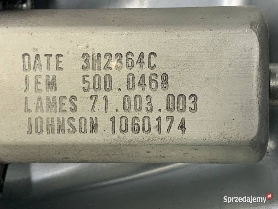 PODNOŚNIK SZYBY LEWY PRZÓD FIAT CROMA Kombi 0611 Mechanizmy opuszczania szyb