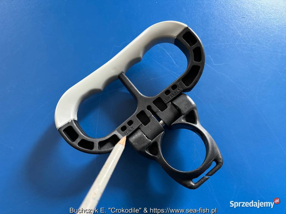 Uchwyt rączka do butli w kolorze czarnoszarym Bytom sprzedam