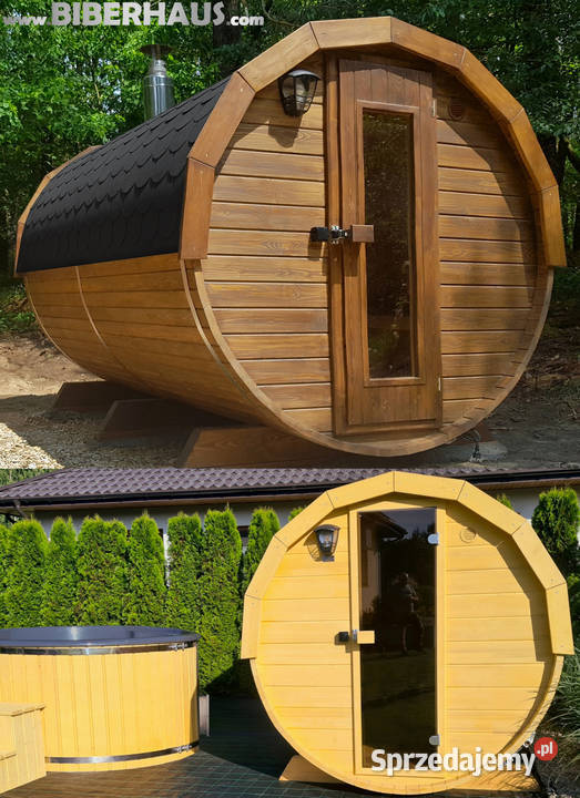 SAUNA Ogrodowa 300 AKCESORIA BECZKA Sauny Nowy Targ