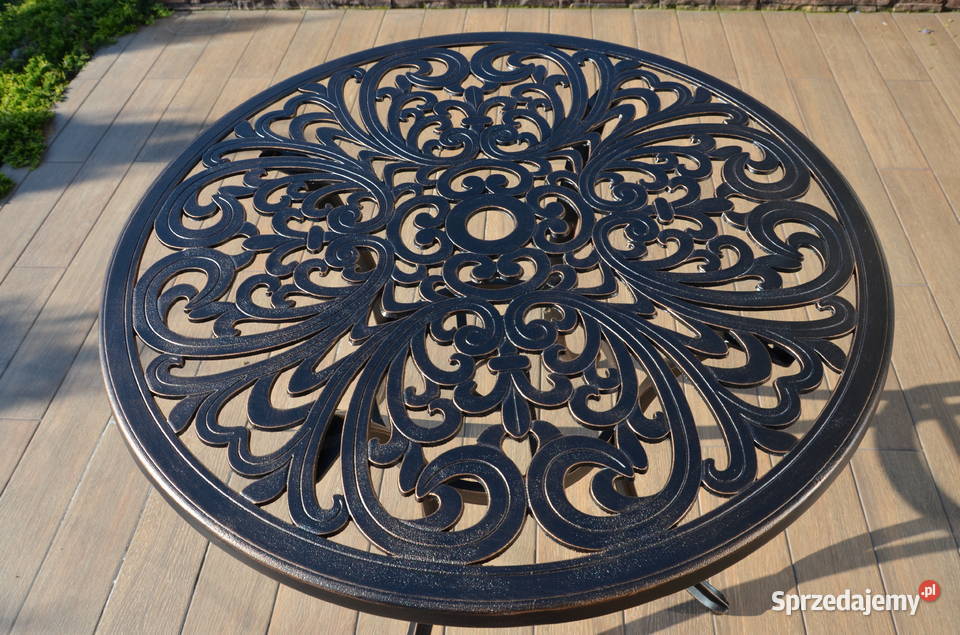 Meble ogrodowe aluminiowe 2 osobowy komplet inny kolor