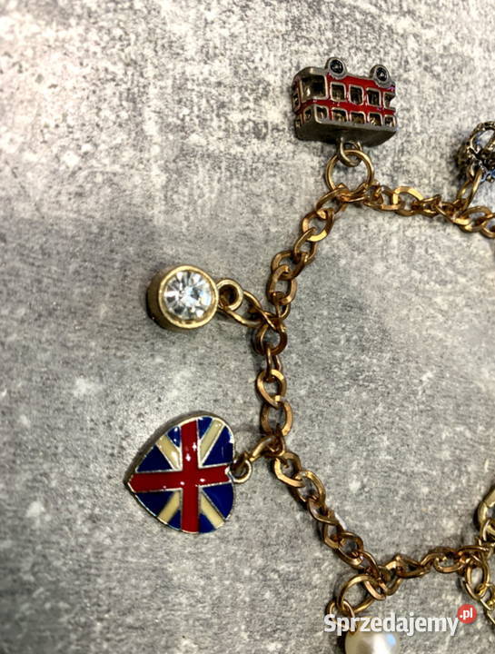 Nowa bransoletka z przywieszkami Stalowa Wola sprzedam
