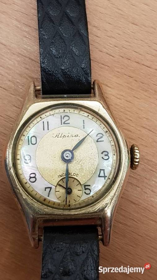 Zegarek mechanicznyAlpina vintage z lat 60tych śląskie sprzedam