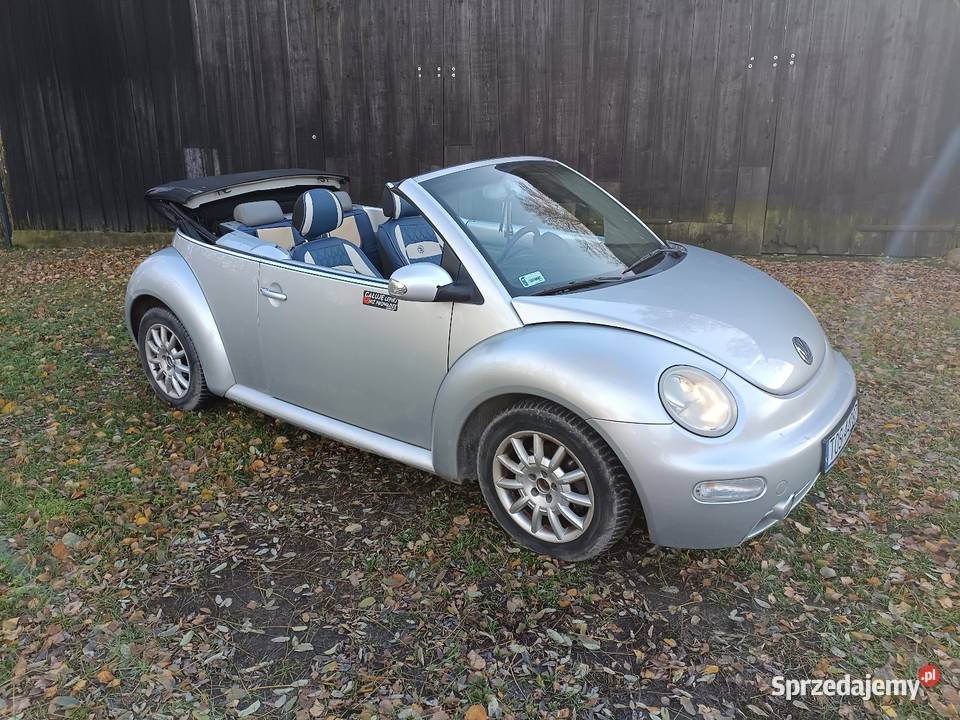 VW Beetle cabrio 20 pb automat2005r Stan Niski łódzkie Zgierz