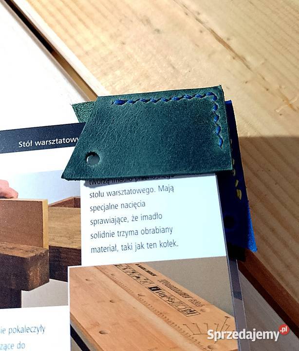 Skórzana zakładka do książek Pozostałe Kielce