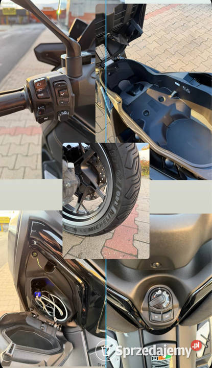 YAMAHA XMAX125 TECH 2024 Skuter na gwarancji