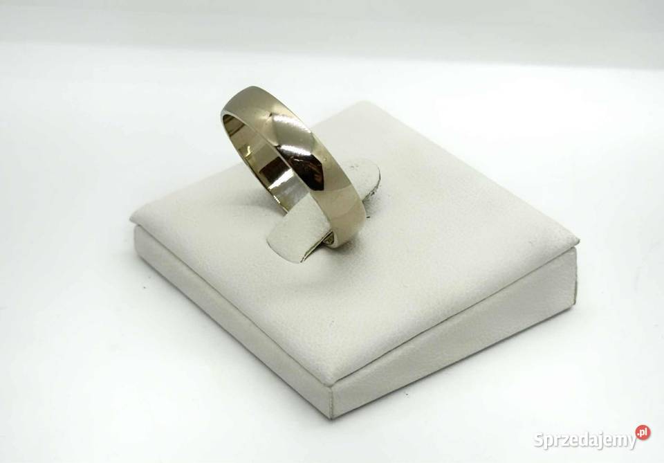 Złota obrączka pr585 508g R28 warmińsko-mazurskie Elbląg