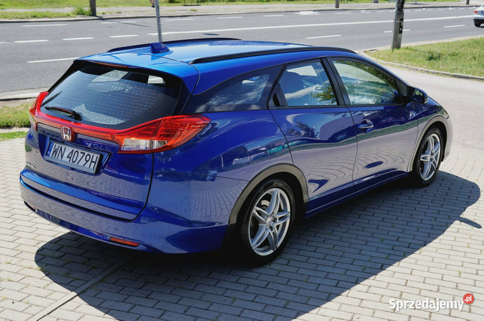 Honda Civic Tourer I rej 2016 LPG super stan komputer pokładowy Civic Warszawa