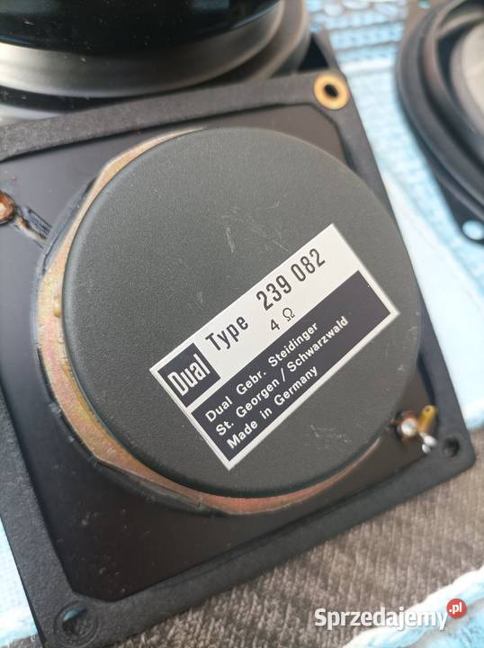 Głośniki średniotonowe Dual niemieckie vintage Płock