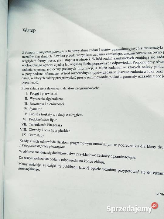 Z Pitagorasem gimnazjum unikatowe Warszawa
