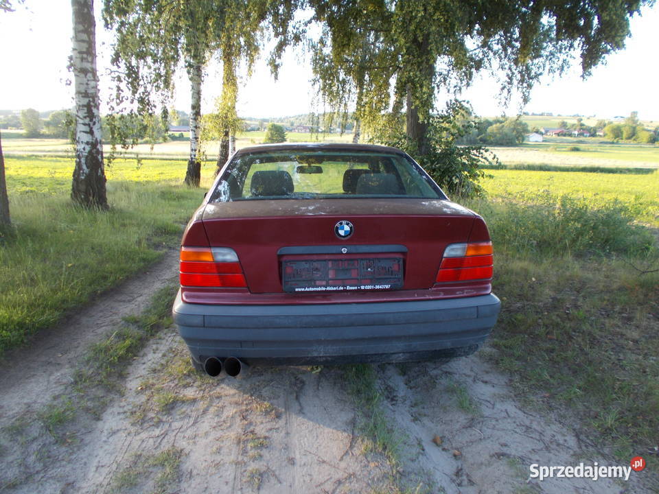BMW E36 1995r sedan swap silnik 25 256S3 176000km Zamość sprzedam
