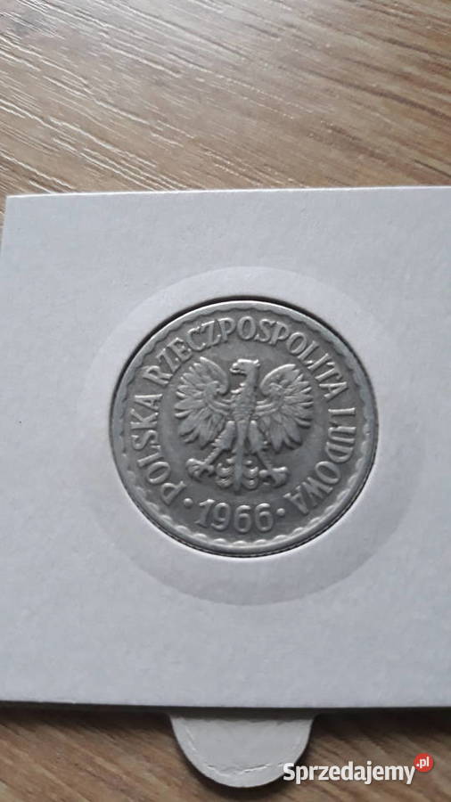 1 złoty 1966 rPRLRzadkość 3Cudeńko Konin sprzedam