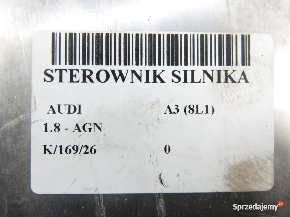 STEROWNIK AUDI A3 8L1 18 AGN 8D906018B małopolskie