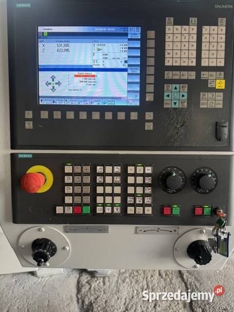 Tokarka FAT TUR 630A MNx2000 CNC Siemens 840 Wrocław