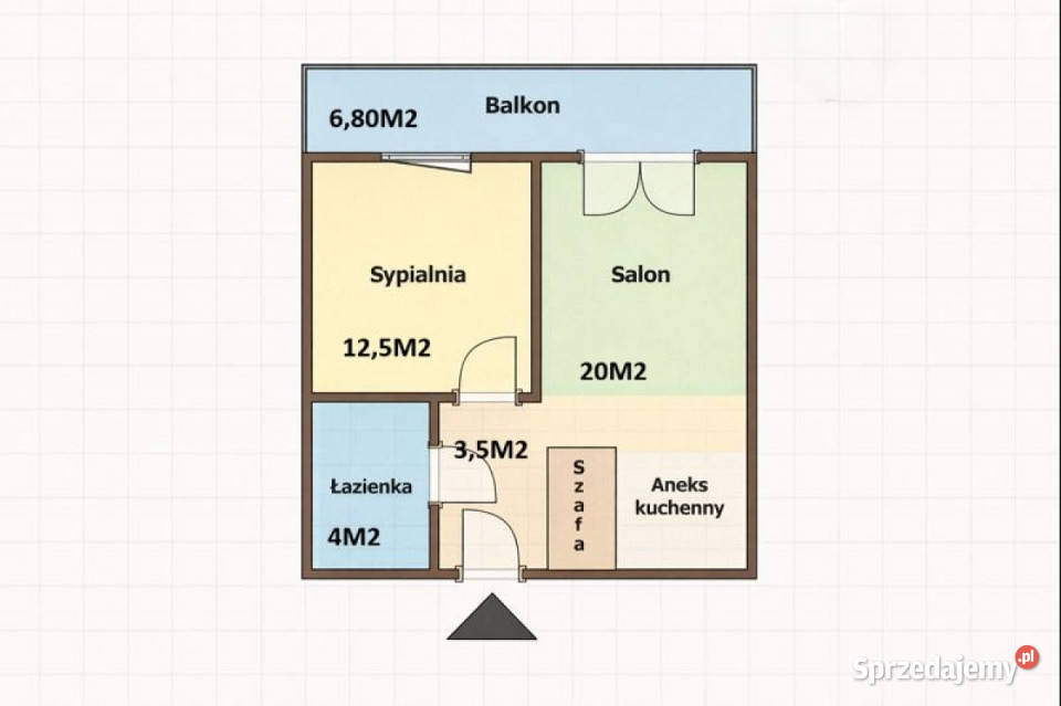 Mieszkanie Lublin 3993m2 2 pokoje