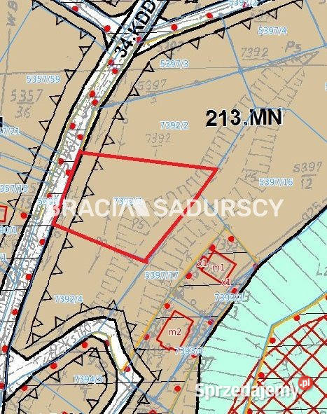 Grunt 1427m2 Pcim sprzedam