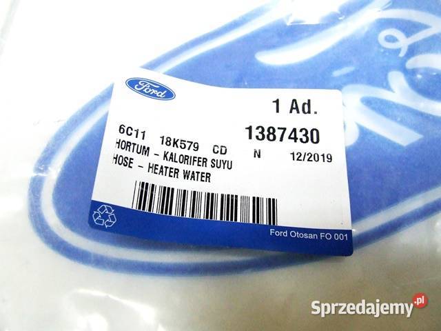 WĄŻ PRZEWÓD NAGRZEWNICY FORD TRANSIT 2006 2011 Głogów