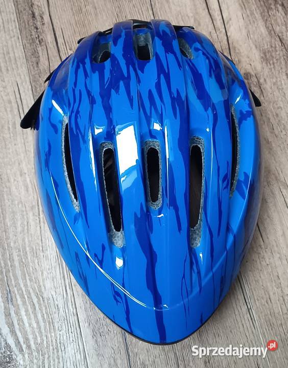 Niebieski kask rowerowy 5759 Jowisz M Zbylitowska Góra