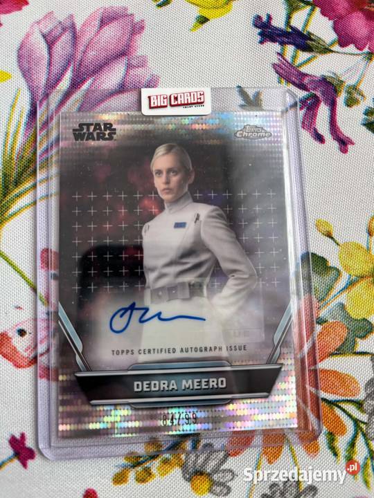 Star Wars Dedra Meero autograf 8499 podlaskie Hajnówka sprzedam