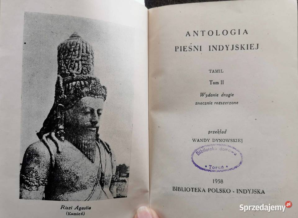 Antologia Indyjska Tom II Lędziny sprzedam