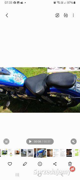 Yamaha Dragstar xvs 125 nieuszkodzony Zambrów sprzedam